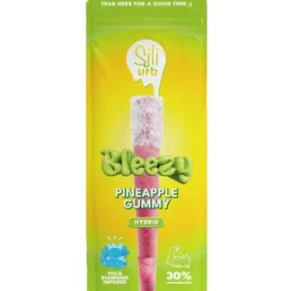 Pineapple Gummy Sili x URB Bleezy THCA Diamond Infused Rose Blunt 2.2g