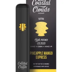 Pineapple Mango Express Coastal Clouds High Potency HHC+CBN+HHC-P Disposable Vape 2G