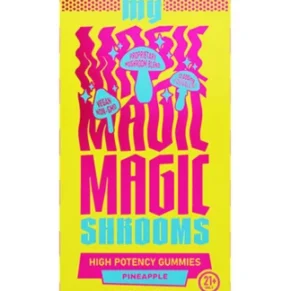 Pineapple My Magic Mushy High Potency Mushroom Gummies 10ct