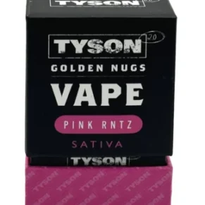 Pink Runtz Tyson 2.0 Golden Nugs Vape 3G
