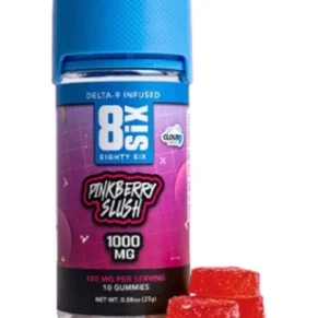 Pinkberry Slush 8SIX Delta-9 THC Gummies 1000 MG