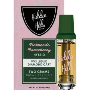 Pinkonade Razzberry Hidden Hills VVS Liquid Diamond Cartridge 2G