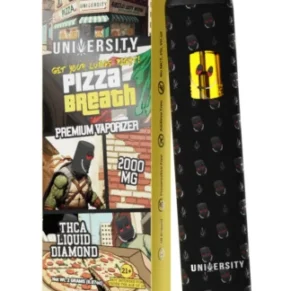 Pizza Breath University THCA Liquid Diamond Disposable 2G
