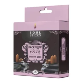 Positive Vibes Soul Sticks Backflow Incense Cone