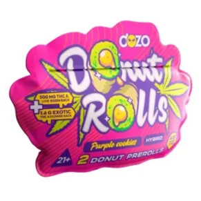 Purple Cookies Dozo Donut Pre-Rolls x2 4.20G