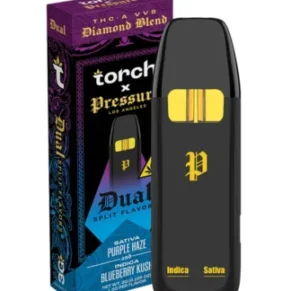 Purple Haze | Blueberry Kush Torch x Pressure Dual Disposable 3G