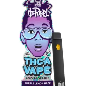 Purple Lemon Haze Tre House It’s Purple THC-A Vape 2G