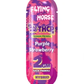Purple Strawberry Flying Horse Mad Mind THCP Premiumm Pre-Roll 2GM