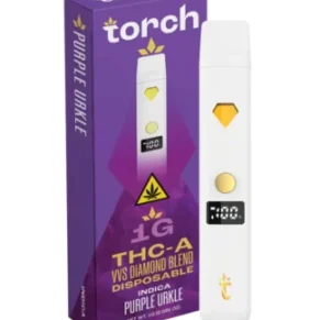Purple Urkle Torch THC-A VVS Diamond Blend Disposable 1G