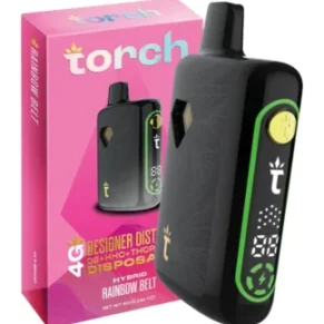 Rainbow Belt Torch Designer Distillate Disposable 4G
