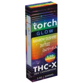 Rainbow Gushers | Zkittlez Torch Glow Live Resin THC-X Vape 3.5G