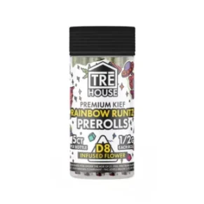 Rainbow Runtz Tre House Delta 8 Pre-Rolls 1/2G