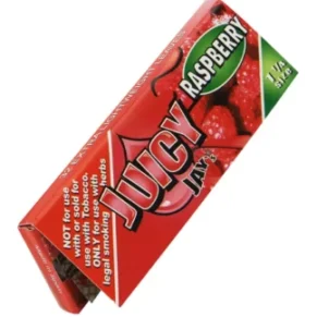 Raspberry Juicy Jay’s 1 1/4 Rolling Papers