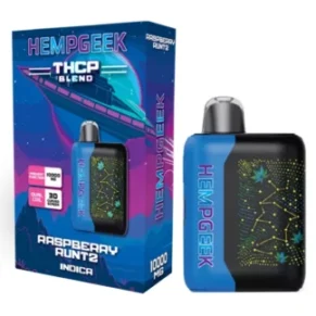Raspberry Runtz Hempgeek THCP Blend Disposable 10000MG