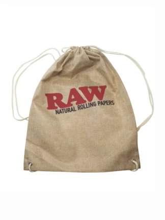 Raw Drawstring Bag