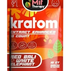 Red Bali | White Elephant Mit Therapy Kratom Extract 10ct