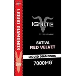 Red Velvet Ignite Liquid Diamonds Disposable 7000mg