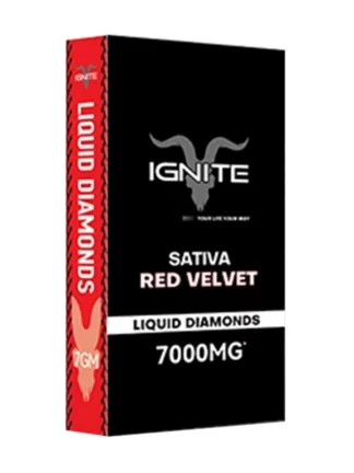 Red Velvet Ignite Liquid Diamonds Disposable 7000mg