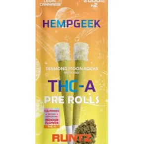 Runtz Hempgeek THC-A Pre-Rolls 2000mg x 2ct