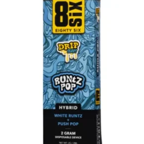 Runtz Pop 8SIX Drip Series THC-P Disposable 2G