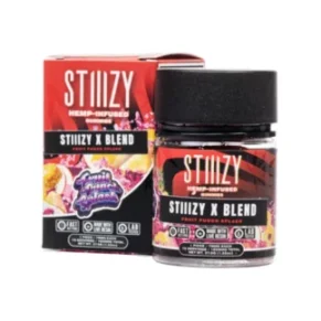 Fruit Punch Splash STIIIZY X-Blend HHC Gummies 1050mg