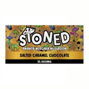 Salted Caramel Chocolate Stoned Amanita Muscaria Mushroom Chocolate 10000MG