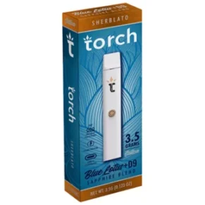 Sherblato Torch Blue Lotus + D9 Sapphire Vape 3.5G