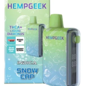 Snow Cap Hempgeek THCA+Liquid Diamonds Disposable 8000MG