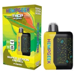 Super Lemon Diesel Hempgeek THCP Blend Disposable 10000MG