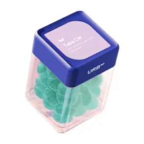 Sour Blueberry URB Take Off Skybites D9 Terpene Gummies 300mg 30ct