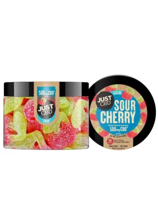 Sour Cherry Just CBD Calming Gummies 500mg
