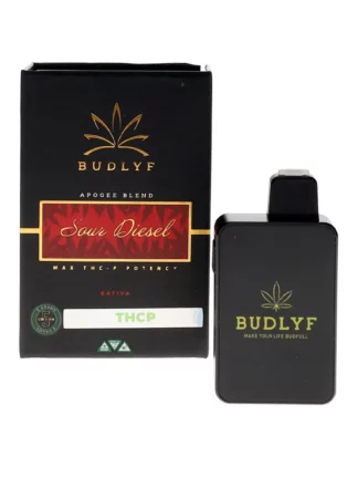 Sour Diesel Budlyf Apogee Blend Max THC-P Potency Disposable 5G