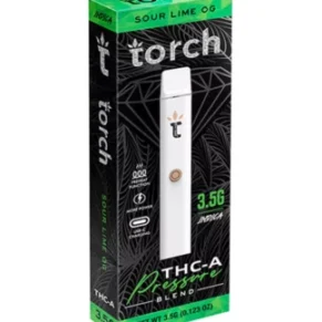 Sour Lime OG Torch THC-A Pressure Blend Disposable 3.5G