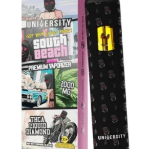South Beach University THCA Liquid Diamond Disposable 2G