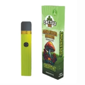 Spearmint Cactus Labs Amanita Muscaria Mushroom Vape Enhanced With HHC 2G