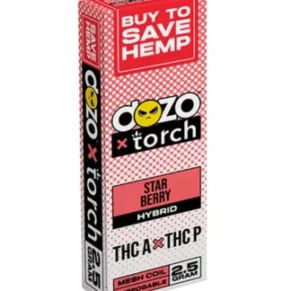 Star Berry Dozo x Torch THC-A + THC-P Disposable 2.5G