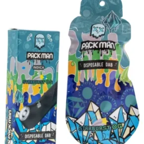 Starburst OG Pack Man THCA Disposable Dab 1G