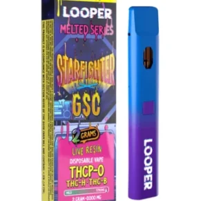 Starfighter GSC Looper Melted Series THCP-O+THC-H+THC-B Disposable 2G