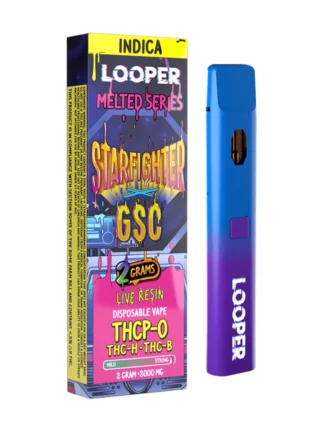 Starfighter GSC Looper Melted Series THCP-O+THC-H+THC-B Disposable 2G