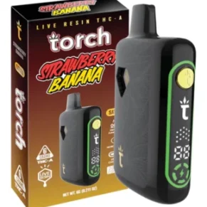 Strawberry Banana Torch Live Pulse Resin Disposable 6G