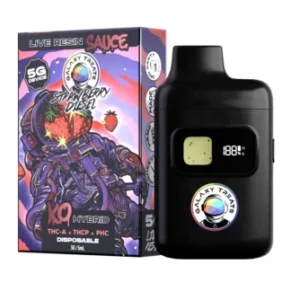 Strawberry Diesel Galaxy Treats KO Live Resin Sauce Disposable 5G