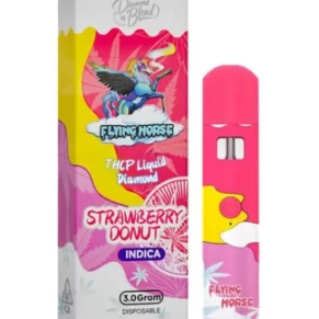 Strawberry Donut Flying Horse THC-P Liquid Diamond Disposable 3G