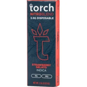 Strawberry Gelato Torch Nitro Blend Disposables 3.5G