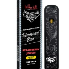 Strawberry Jewels Hidden Hills Diamond Boyz Diamond Bar Disposable 1G
