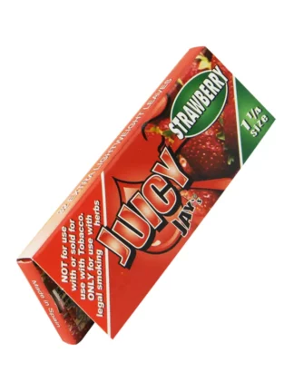 Strawberry Juicy Jay’s 1 1/4 Rolling Papers