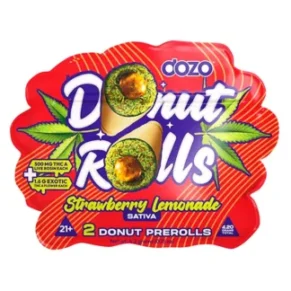 Strawberry Lemonade Dozo Donut Pre-Rolls x2 4.20G