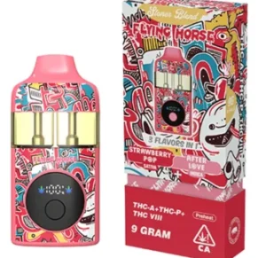 Strawberry Pop | After Love Flying Horse Stoner Blend 3in1 Disposable 9G