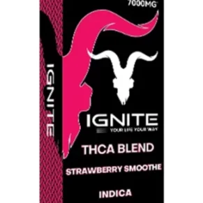 Strawberry Smoothe Ignite THC-A Blend Disposable 7000mg