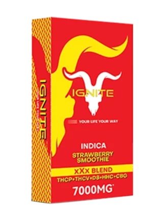 Strawberry Smoothie Ignite XXX Blend Disposable 7000mg