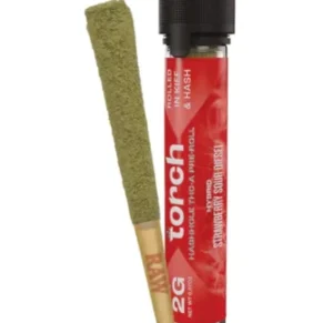 Strawberry Sour Diesel Torch Hashhole THC-A Pre-Rolls 2G